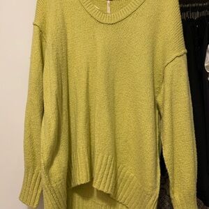 Free People Sweater - XS Lime Green